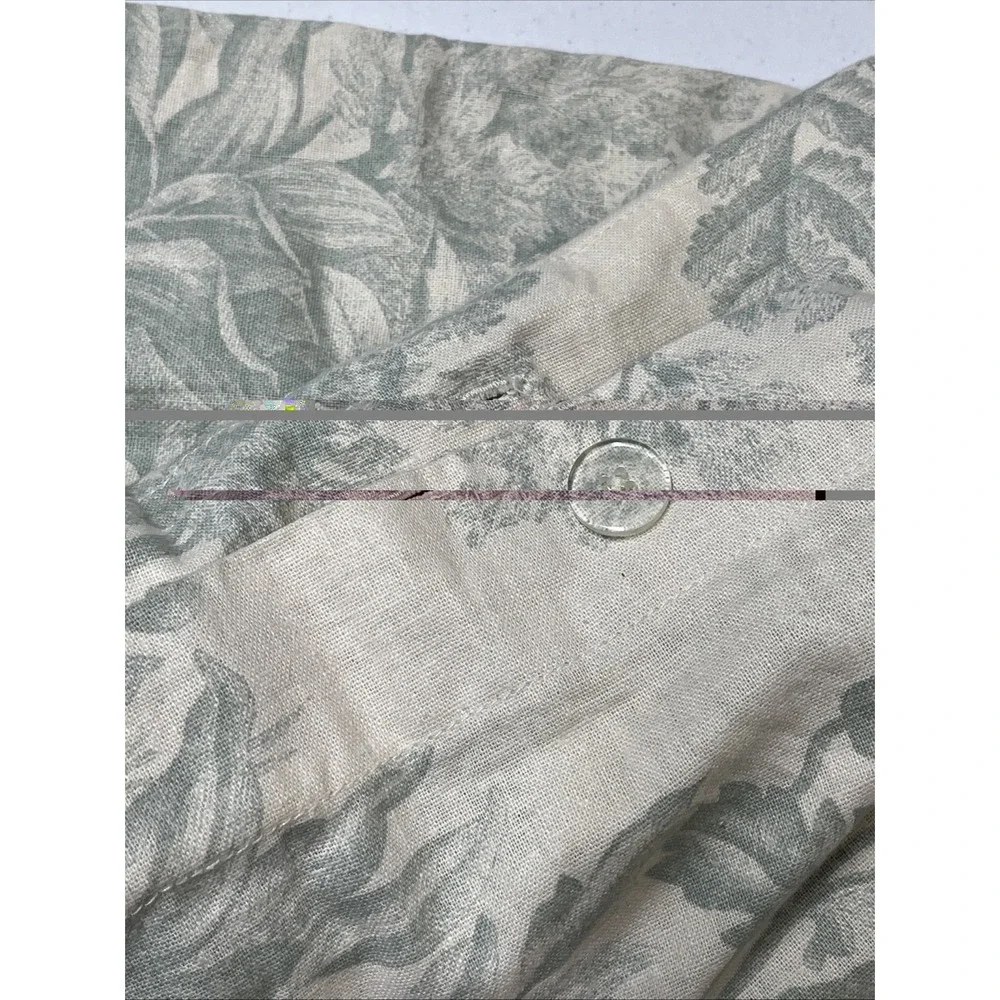 Pottery Barn Matine Toile Green Duvet Cover Set Twin French Country Bed Skirt